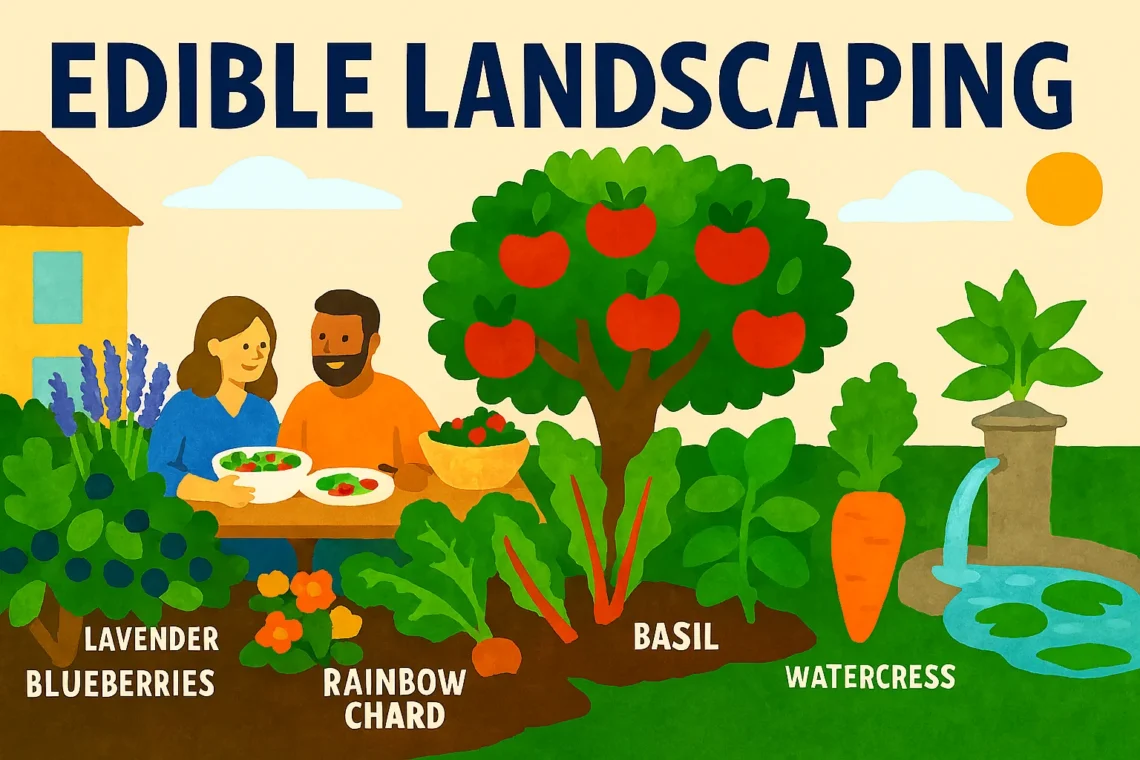 Edible & Functional Landscapes: Creative Edible Landscaping Ideas for Stunning Garden Design