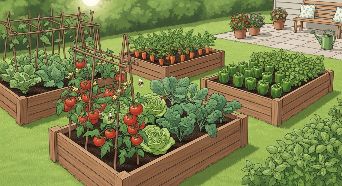 List of Best Vegetables for Raised Beds: A Beginner’s Guide to Productive Gardening