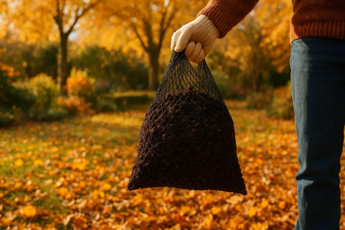 How to Make Leaf Mold in Just 6–8 Weeks (Fast Method for Autumn Leaves)