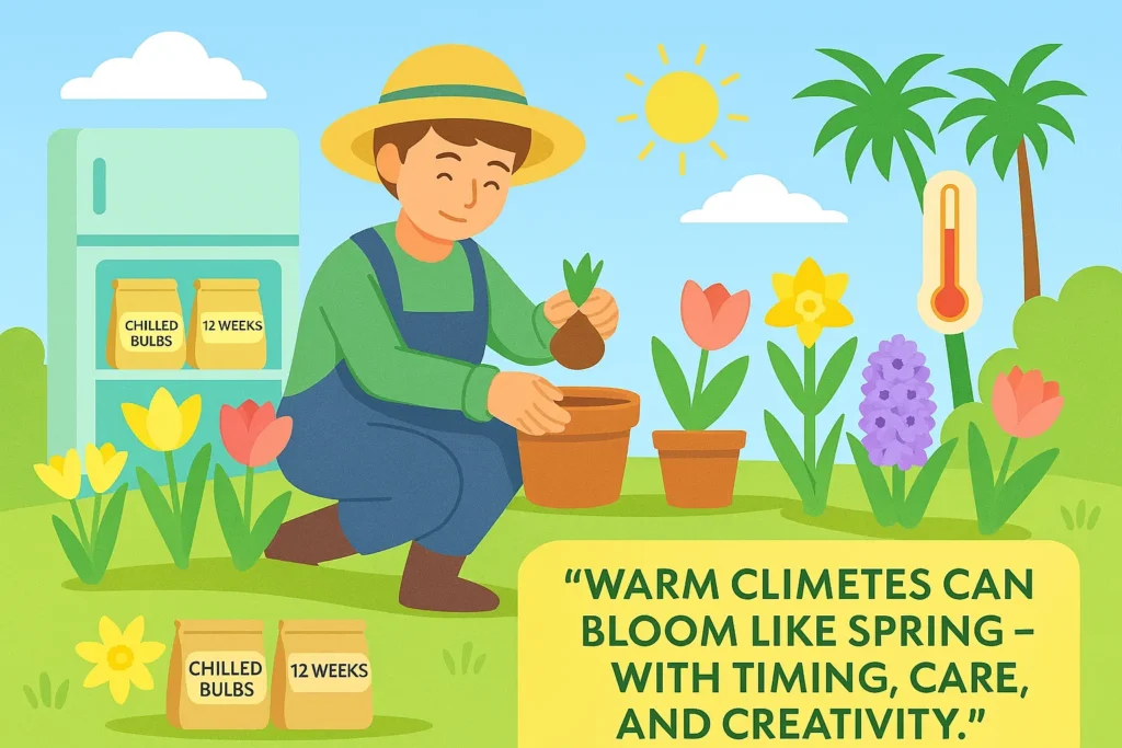 Plant Bulbs in Warm Climates: How to Pre-Chill Bulbs & Guarantee Spring Blooms Plant Bulbs in Warm Climates: How to Pre-Chill Bulbs & Guarantee Spring Blooms